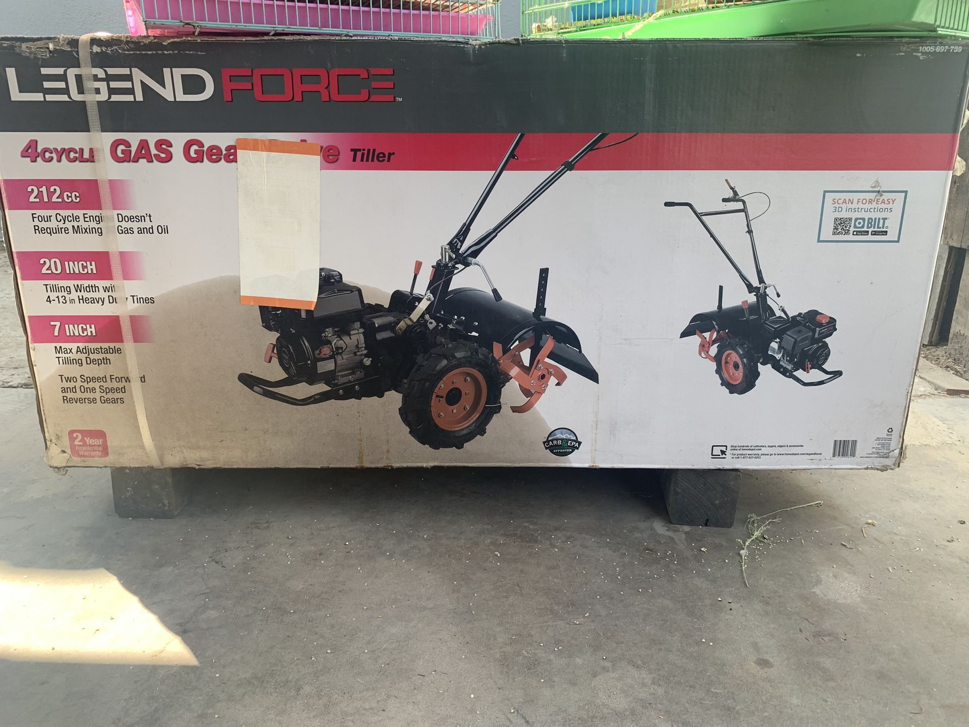 4cycle Tiller