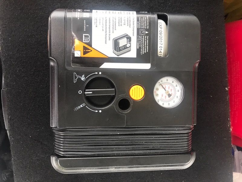 General Motors tire inflation kit