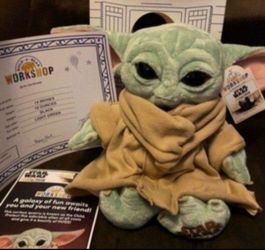 BABY YODA THE CHILD BUILD A BEAR $60