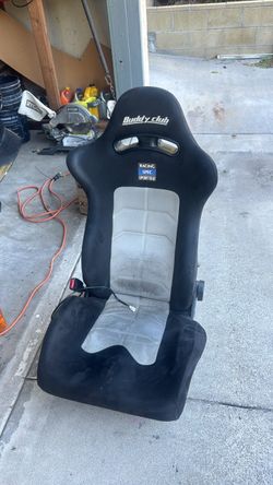 Buddy Club Racing Spec Sport Reclinable Seat Black