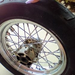 Harley Davidson Tire And Spoke Rim 1999 Road King