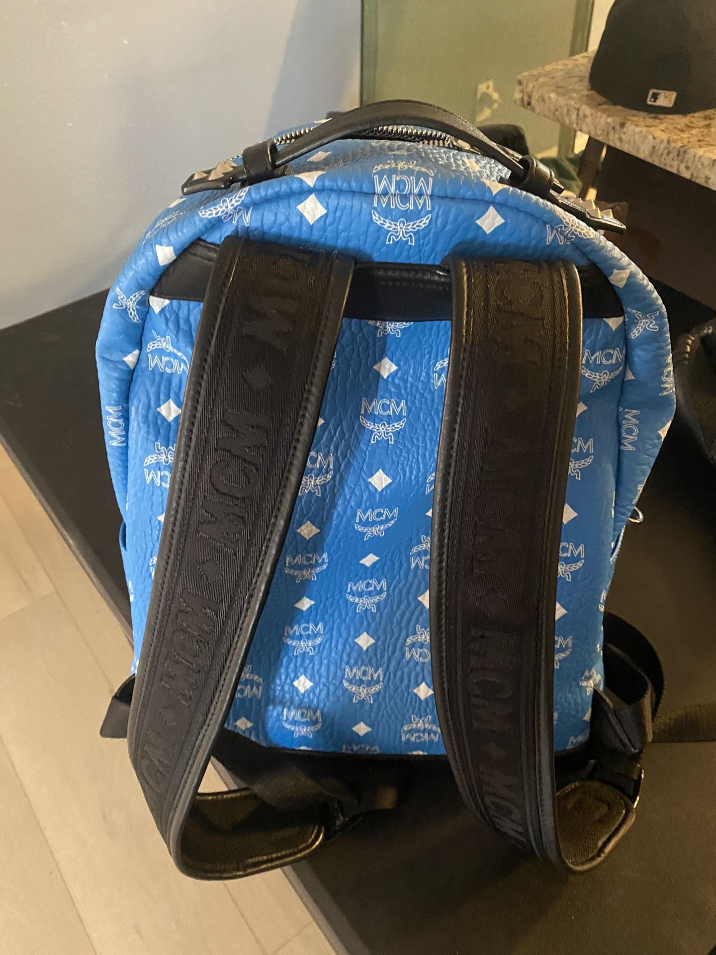 Mcm Backpack Blue for Sale in El Paso, TX - OfferUp