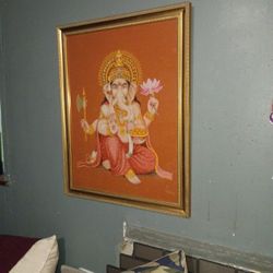 Ganesh Embroided Piece 