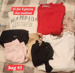 6 bags of clothing READ DESCRIPTION