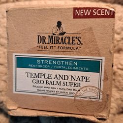 Dr. Miracle's Temple And Nape Gro Balm Super