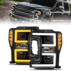 Switchback headlights for Super Duty 18=19 Ford f250 