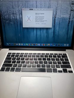 Apple MacBook Pro Retina 15” Laptop 2012