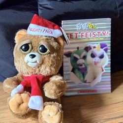 Feisty Pet Plush And Book
