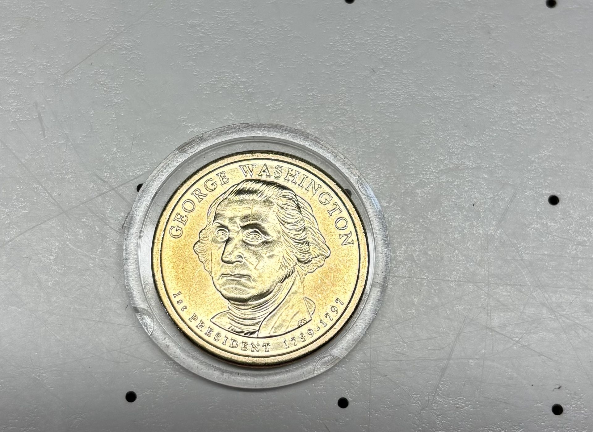 2007-D $1 George Washington Presidential Dollar