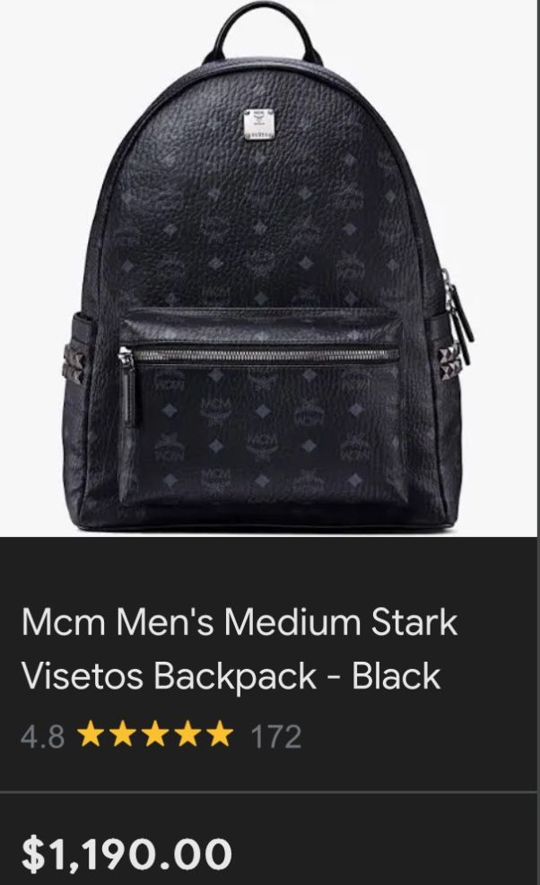 Mcm Backpack