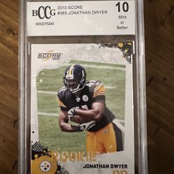 Jonathan Dwyer Steelers Graded Rookie