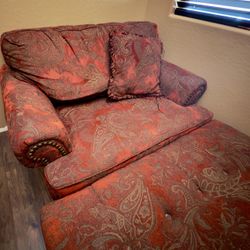 Chair And Ottoman 