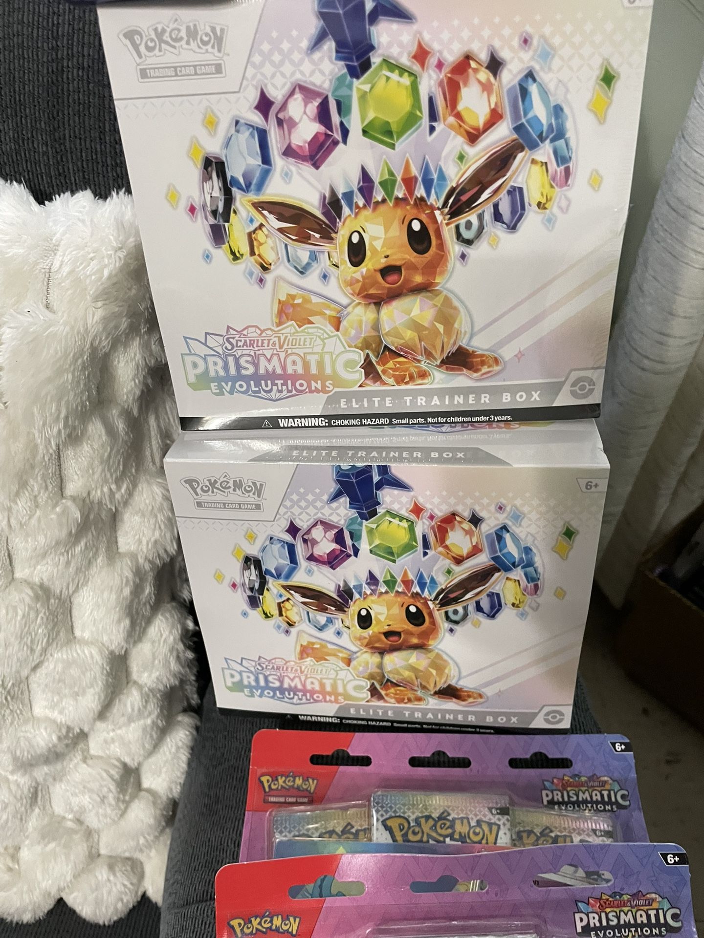 Prismatic Evolution Etbs Brand New Sealed