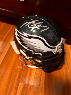 Signed Michael Vick eagles helmet