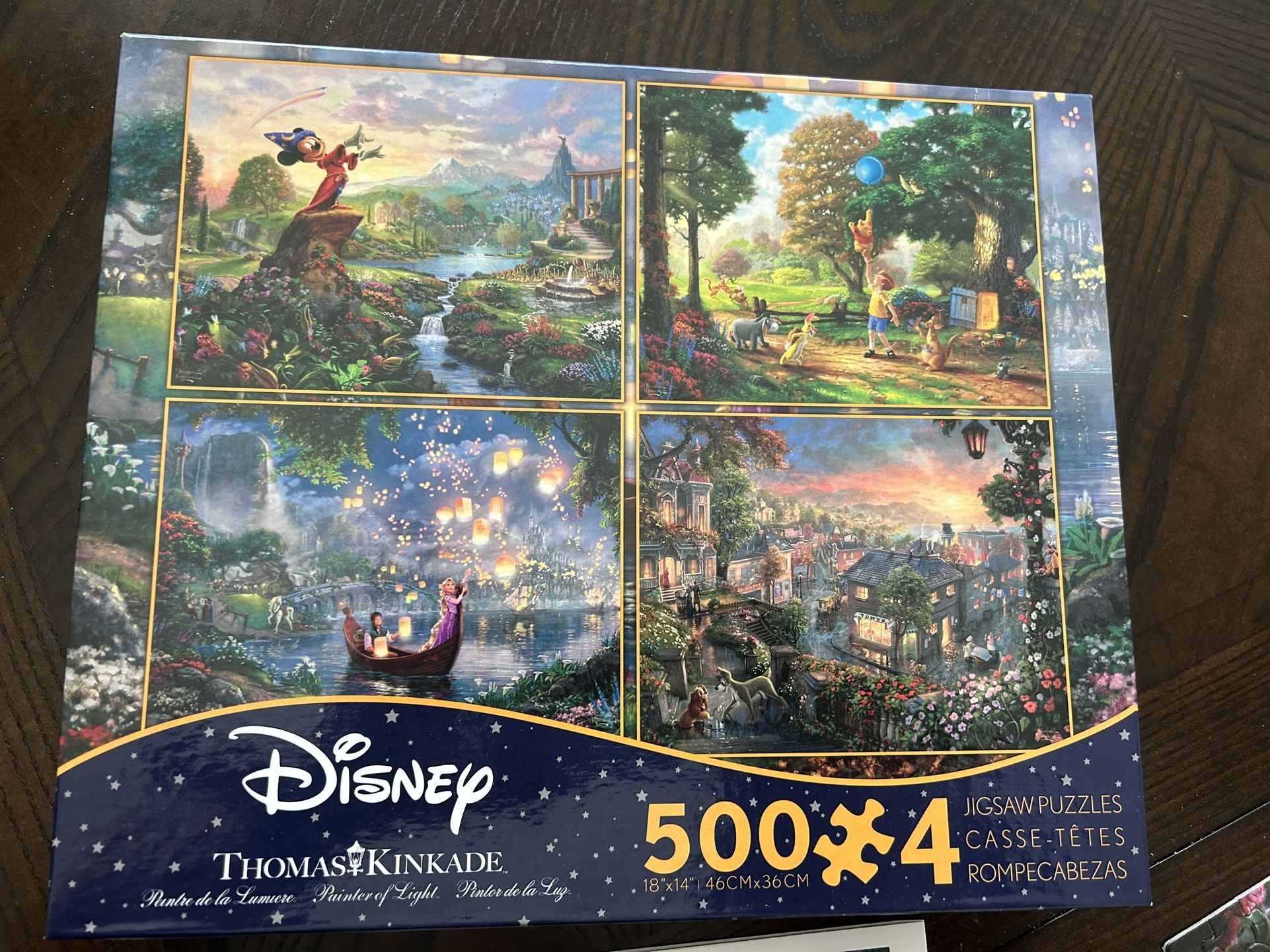 Disney 4x500 Puzzle