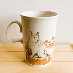 Dunoon Cat Stoneware Coffee or Tea Mug, Made in Scotland, Cats, Felines, Cat Mugs, Cat Gifts, Cat Dad, Cat Mom, Country Kitchen