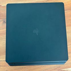 PS4 Slim With 2 Controllers