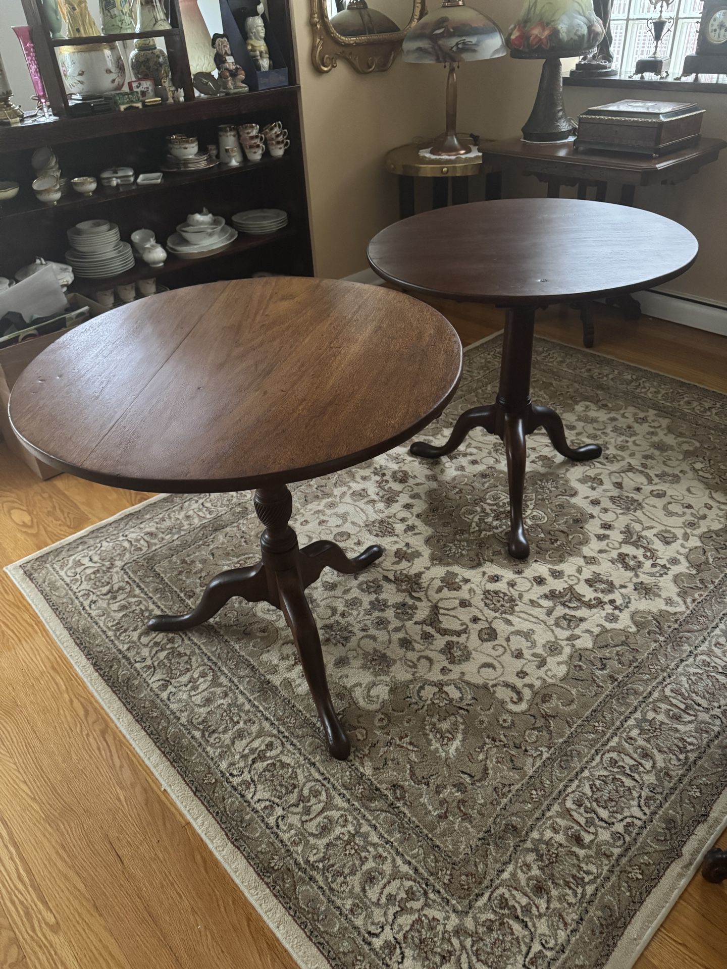 Antique Tilt Top Tables