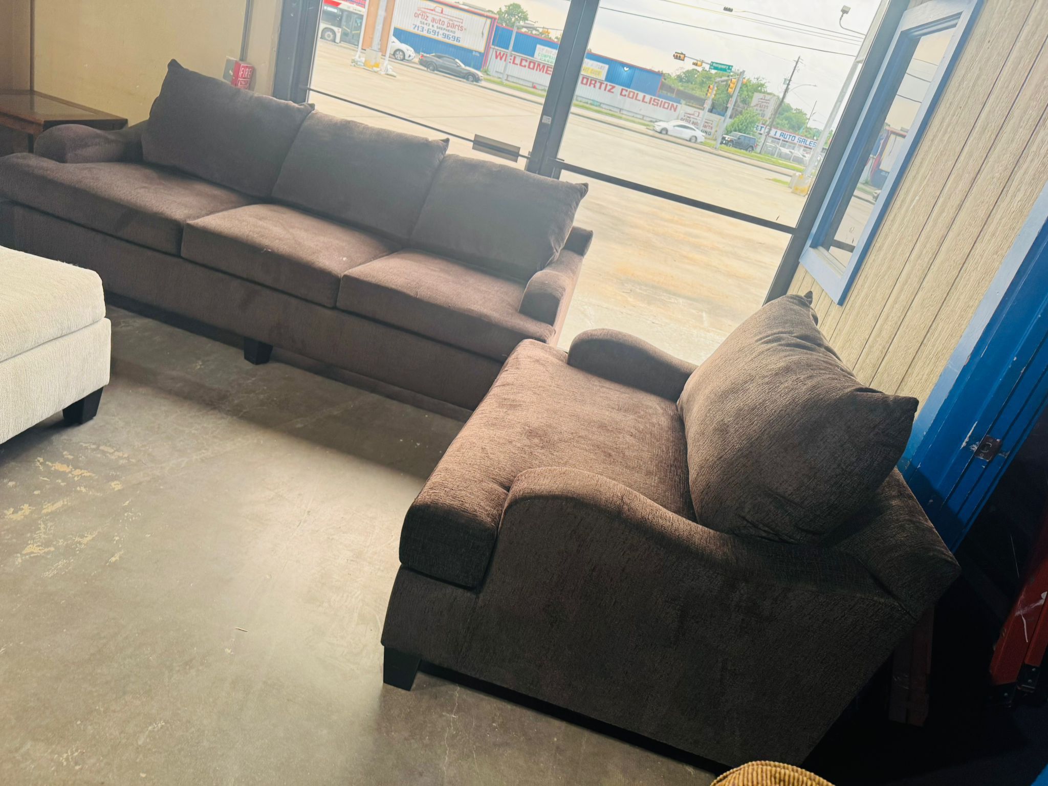 Fabric Sofas 2 Pieces ✅🛏️