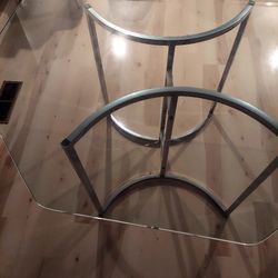 Glass Top Table
