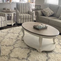 Ashley Furniture- Realyn Coffee Table & End Tables