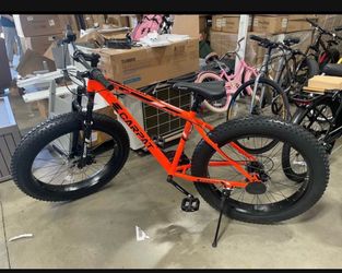 New in box. 24 Inch Fat Tire Bike Adult/Youth Full Shimano 7 Speeds Mountain Bike Dual Disc Brake