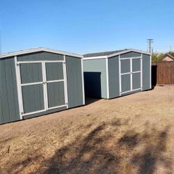 2 10x12x8 Sheds Same Day Build !!!
