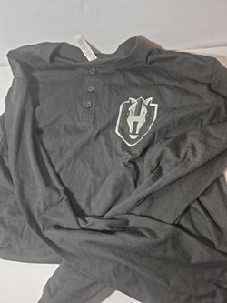New! - Black long sleeve XL Orleans Shirt