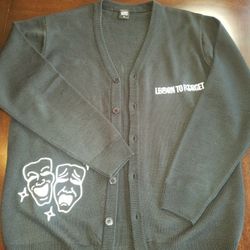 Learn to Respect Cardigan size Medium (fits like large)