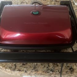 Hamilton beach panini press