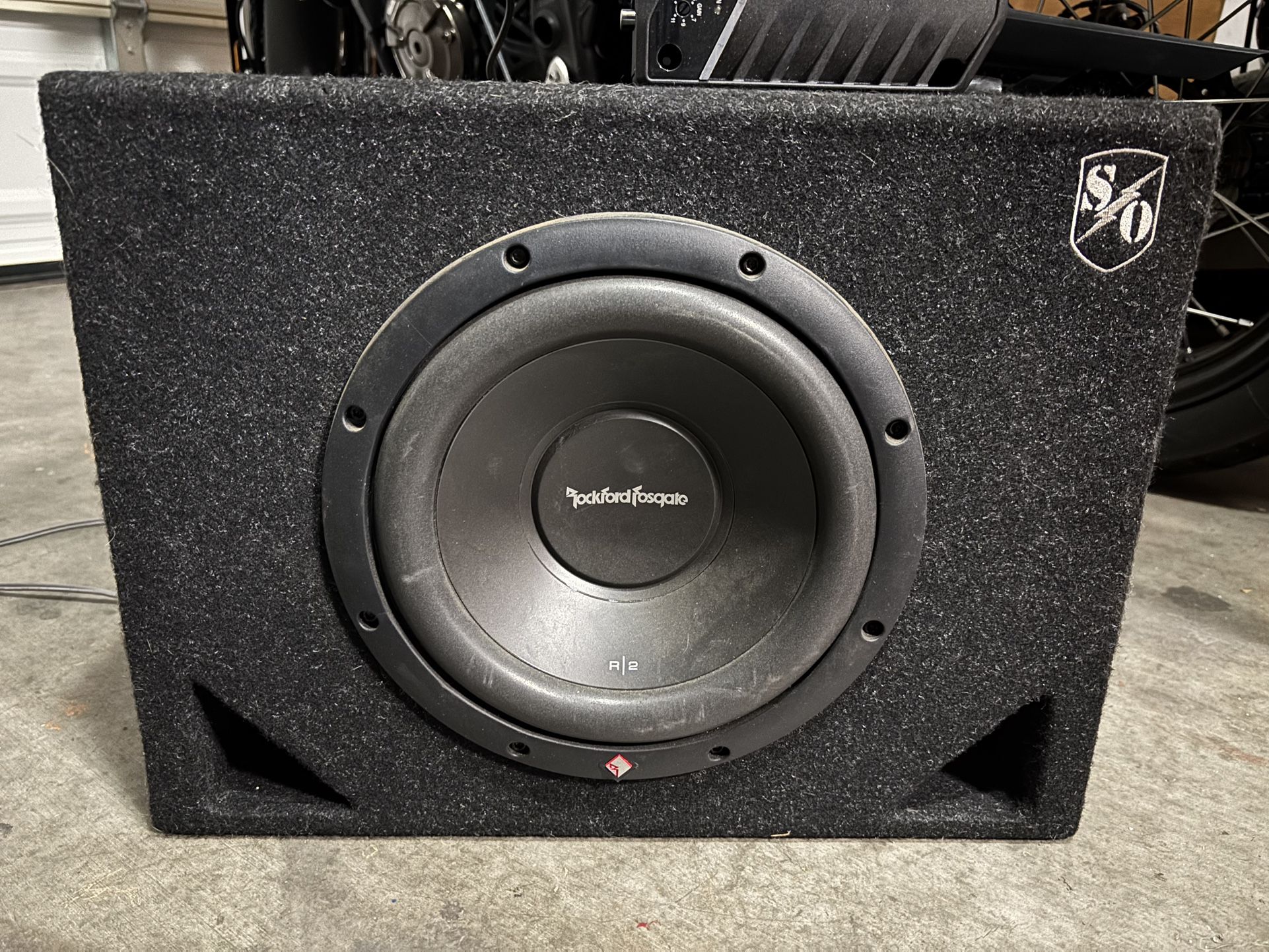 10” Subwoofer With Amp
