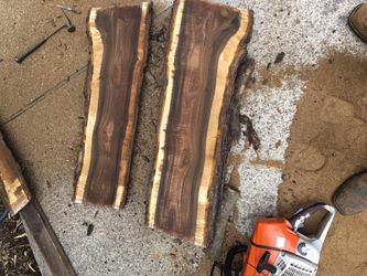 Wood Slabs for sale. Chainsaw mill. Wood, table, milling