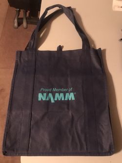 Namm 2020 Guitar & amps and drum show Namm tote bag