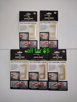 Sani-Key Stylus, Copper Coated, Anti-Microbial ( press touch screen, elevator buttons, open door )