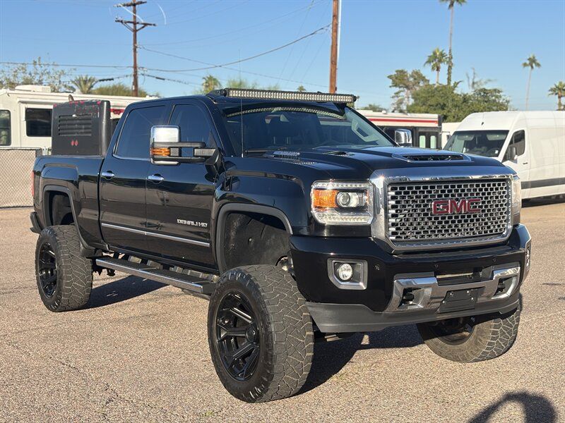 2017 GMC Sierra 2500 Denali LIFTED DIESEL TRUCK 4WD 6" LIFT 22" RIMS