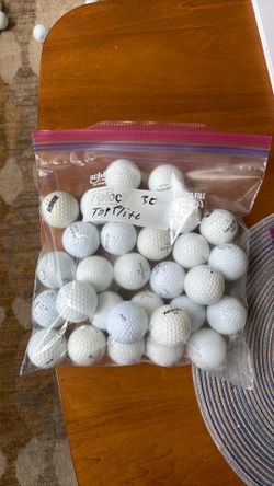 30 TOP FLITE lightly used golf balls