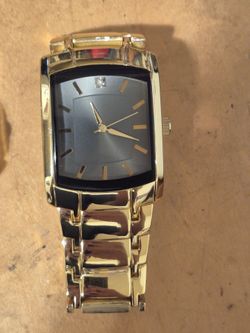 Mens Gold Watch