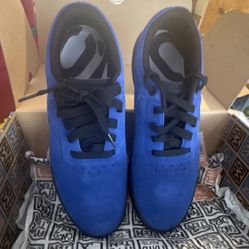 Five Ten Blue Black Suede Mountain Cycling Sneakers Men’s US 11 Lace Up