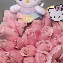 Hello kitty Roses Bouquet Mother’s Day