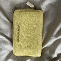 Yellow Michal Kors Wallet