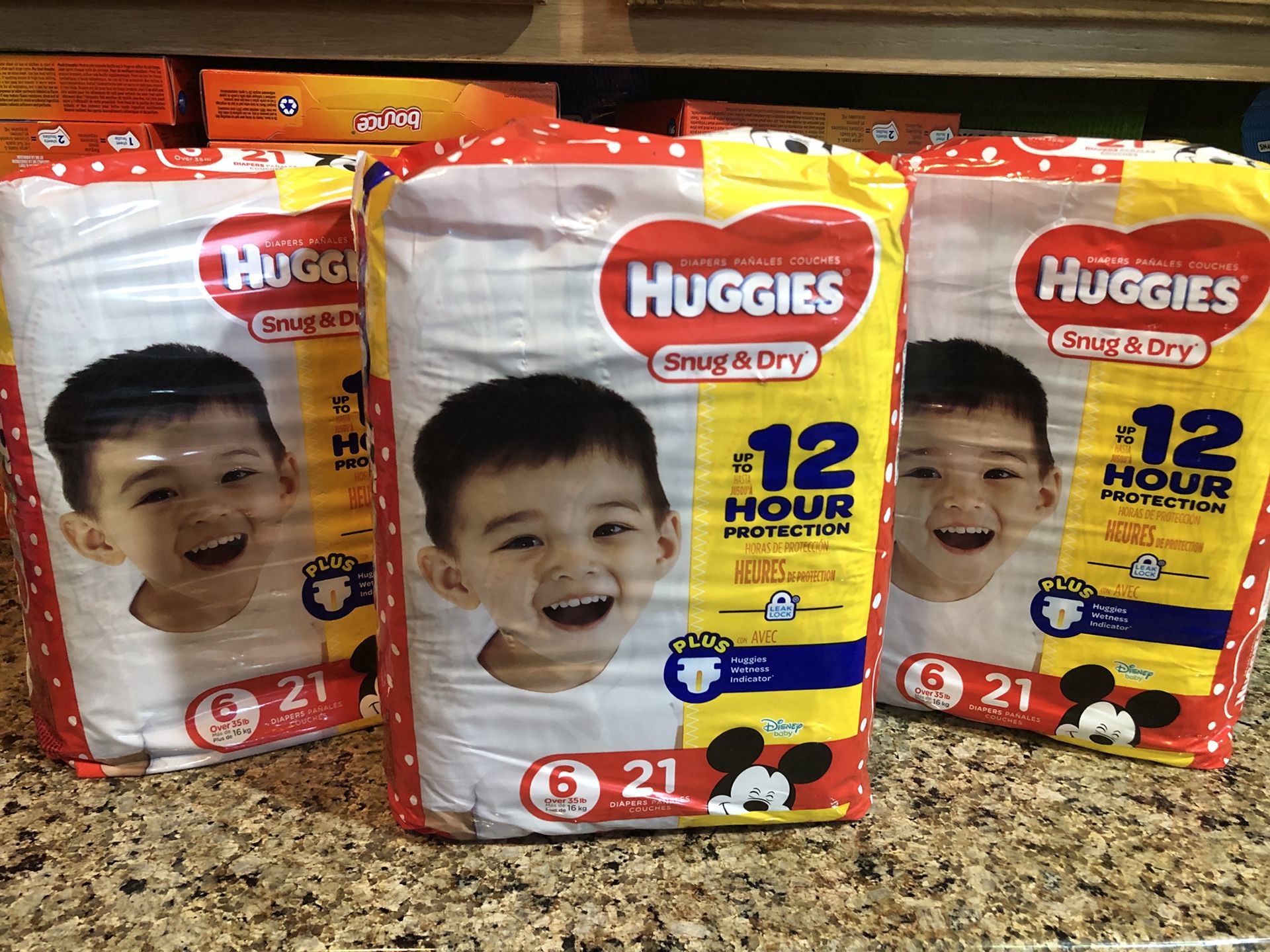 Huggies Diapers Sz. 6