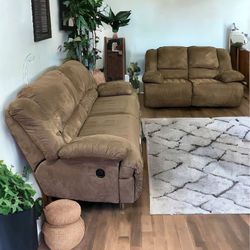 Recliner Couch And Loveseat Sofa Set **ALL NYC DELIVERY**