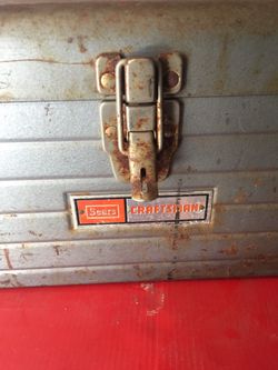 Vintage craftsman tool box