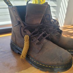Dr. Martens Combs Leather Boots  