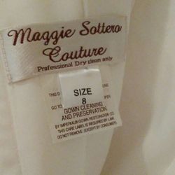 Maggie Sottero Couture/ private Label By G wedding gown