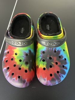 Rainbow Crocs - Women Size 8 