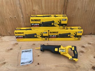 Dewalt Sawzall Flex Volt 60v Brushless Reciprocating Saw Model DCS389(Tool Only)