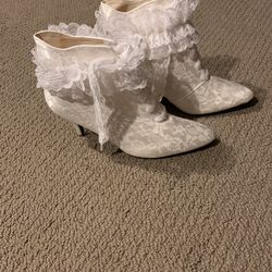 Granny Boots For The Bride