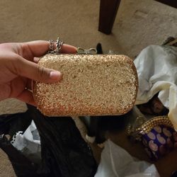 Small Gold Purse