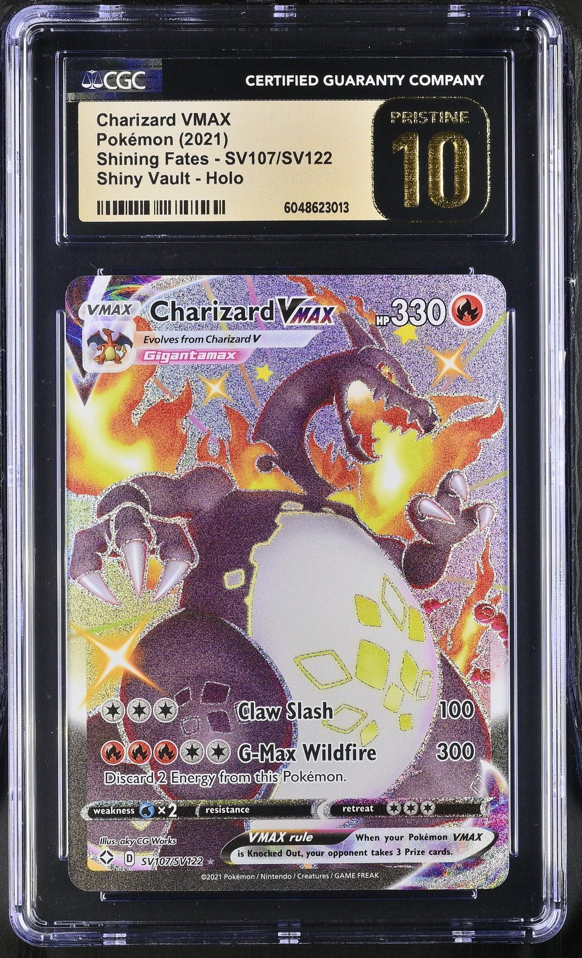 CGC Pristine Charizard VMAX